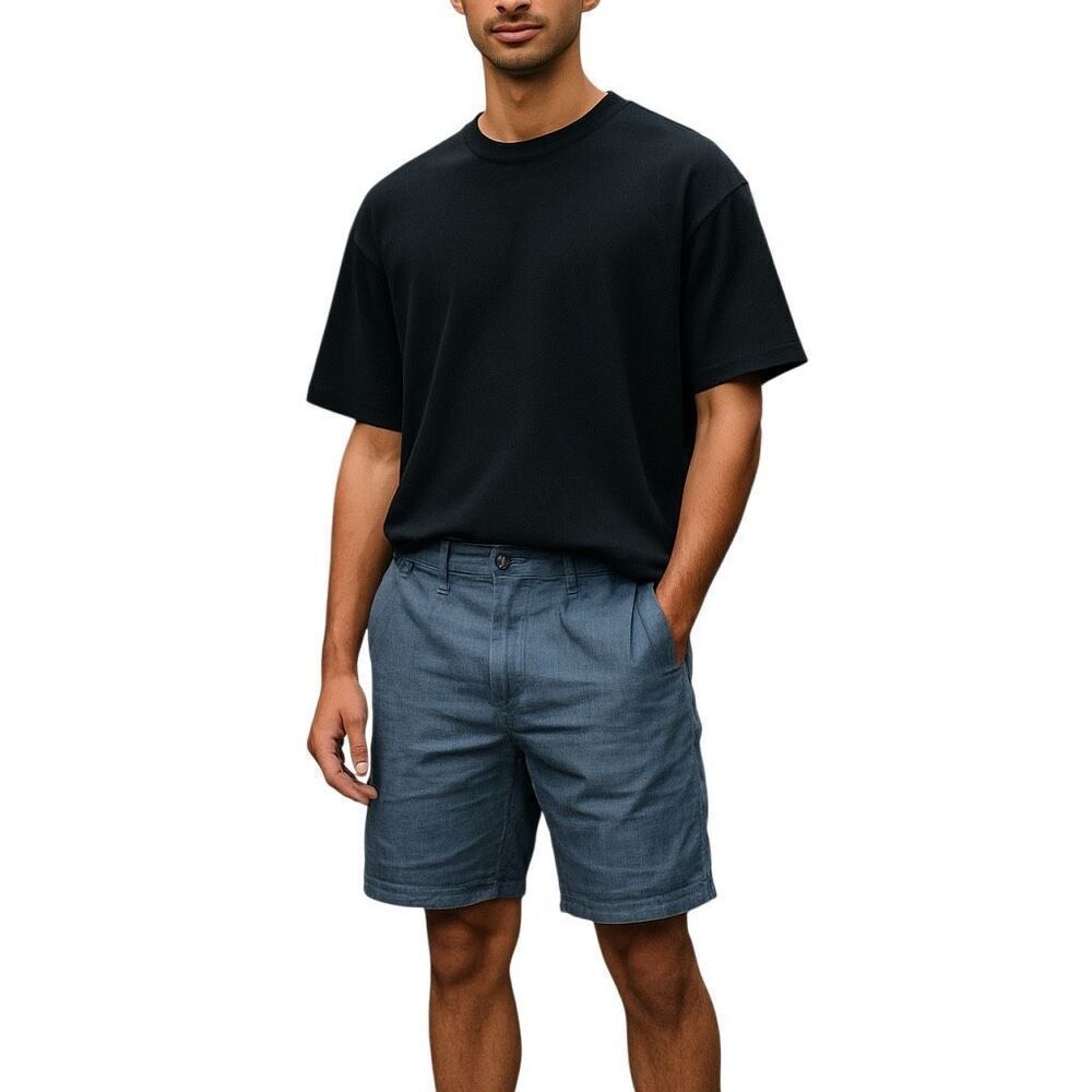 GOODFELLOWS Mens Chambray Shorts 30